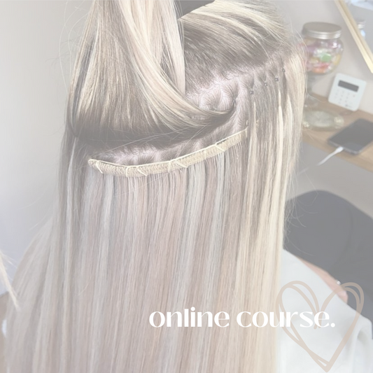 Online Hair Extension Combo Course (Weave & Nanos)